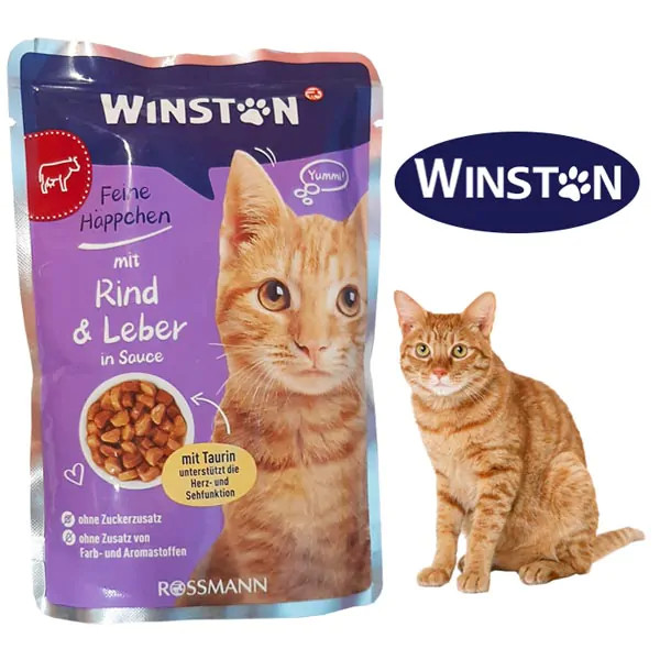 پوچ وینستون طعم گوشت